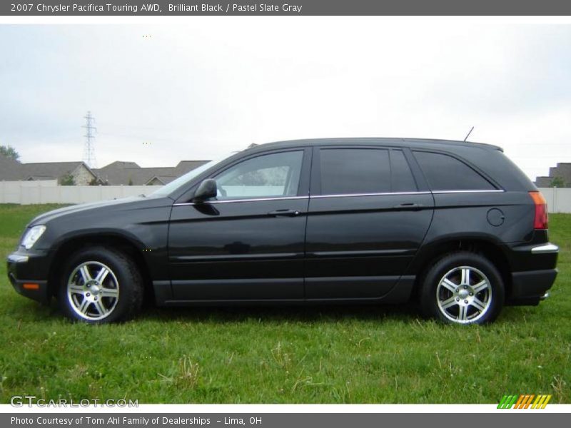 Brilliant Black / Pastel Slate Gray 2007 Chrysler Pacifica Touring AWD