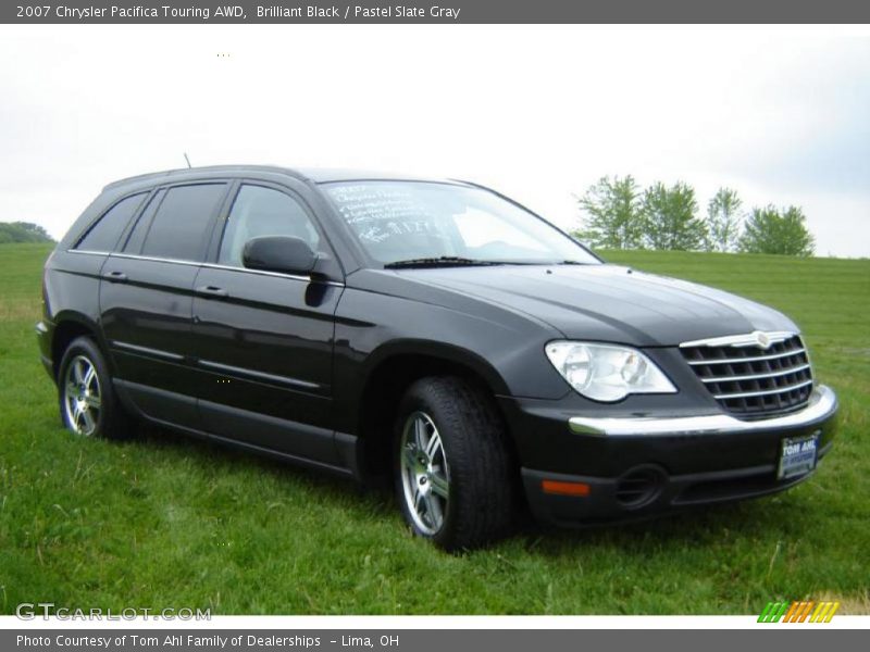 Brilliant Black / Pastel Slate Gray 2007 Chrysler Pacifica Touring AWD