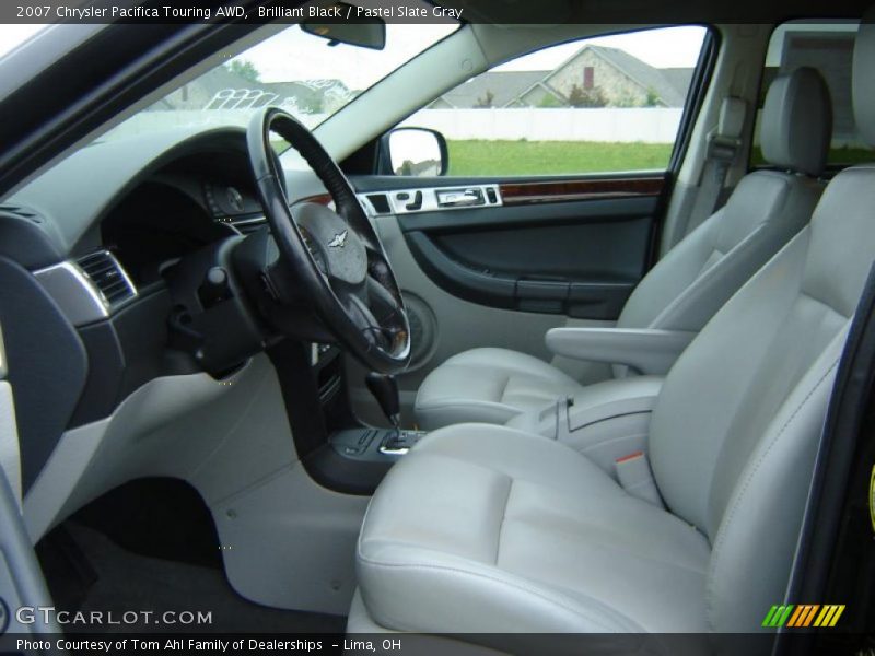 Brilliant Black / Pastel Slate Gray 2007 Chrysler Pacifica Touring AWD