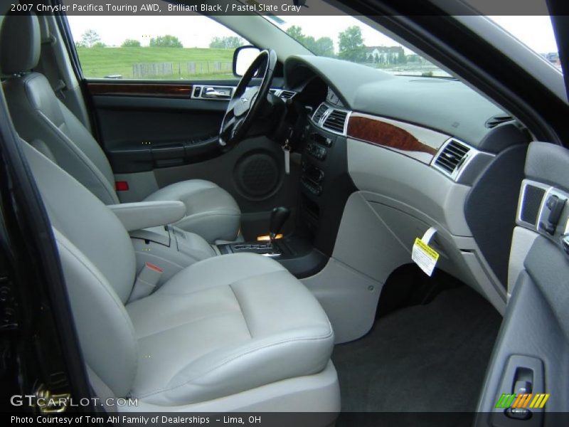Brilliant Black / Pastel Slate Gray 2007 Chrysler Pacifica Touring AWD