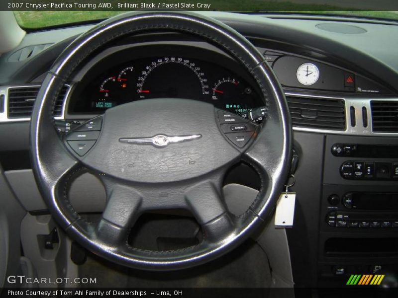 Brilliant Black / Pastel Slate Gray 2007 Chrysler Pacifica Touring AWD