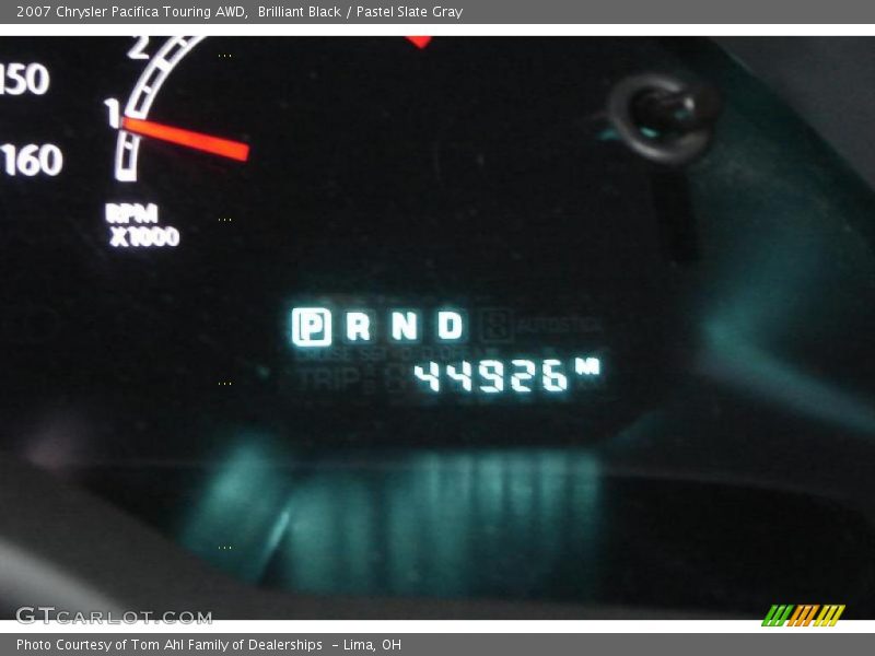 Brilliant Black / Pastel Slate Gray 2007 Chrysler Pacifica Touring AWD