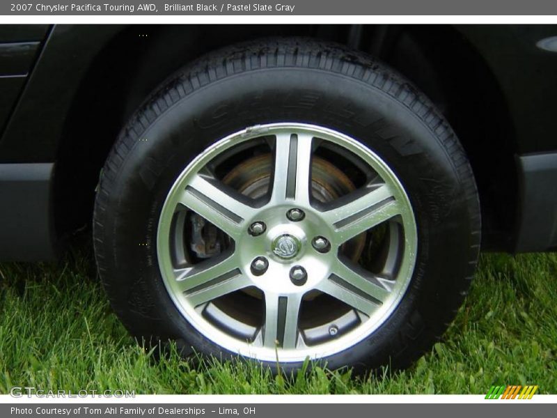 Brilliant Black / Pastel Slate Gray 2007 Chrysler Pacifica Touring AWD