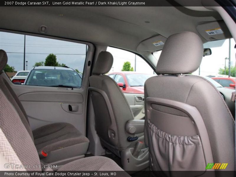 Linen Gold Metallic Pearl / Dark Khaki/Light Graystone 2007 Dodge Caravan SXT