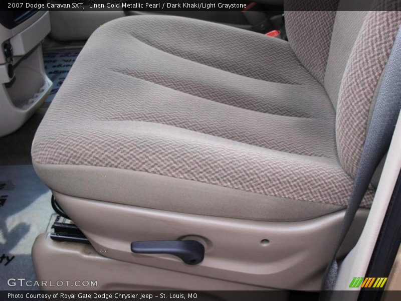 Linen Gold Metallic Pearl / Dark Khaki/Light Graystone 2007 Dodge Caravan SXT