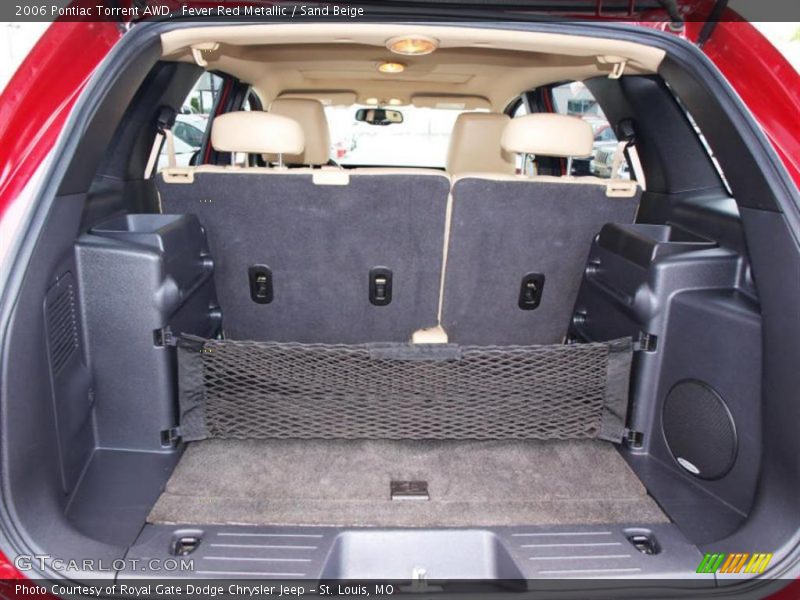 Fever Red Metallic / Sand Beige 2006 Pontiac Torrent AWD