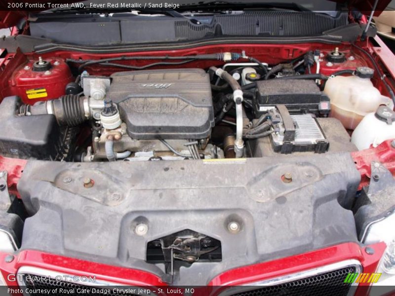 Fever Red Metallic / Sand Beige 2006 Pontiac Torrent AWD