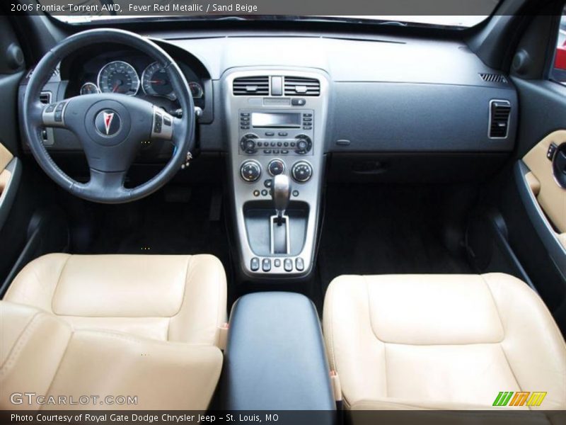 Fever Red Metallic / Sand Beige 2006 Pontiac Torrent AWD