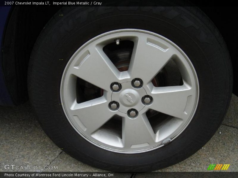 Imperial Blue Metallic / Gray 2007 Chevrolet Impala LT