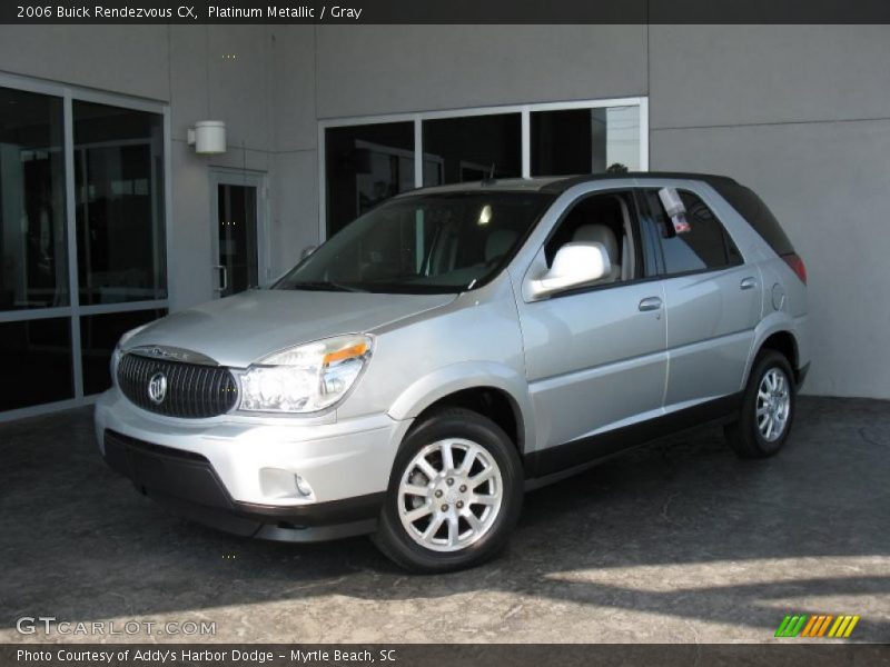 Platinum Metallic / Gray 2006 Buick Rendezvous CX