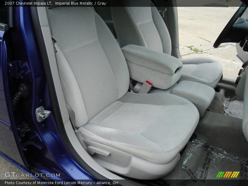 Imperial Blue Metallic / Gray 2007 Chevrolet Impala LT