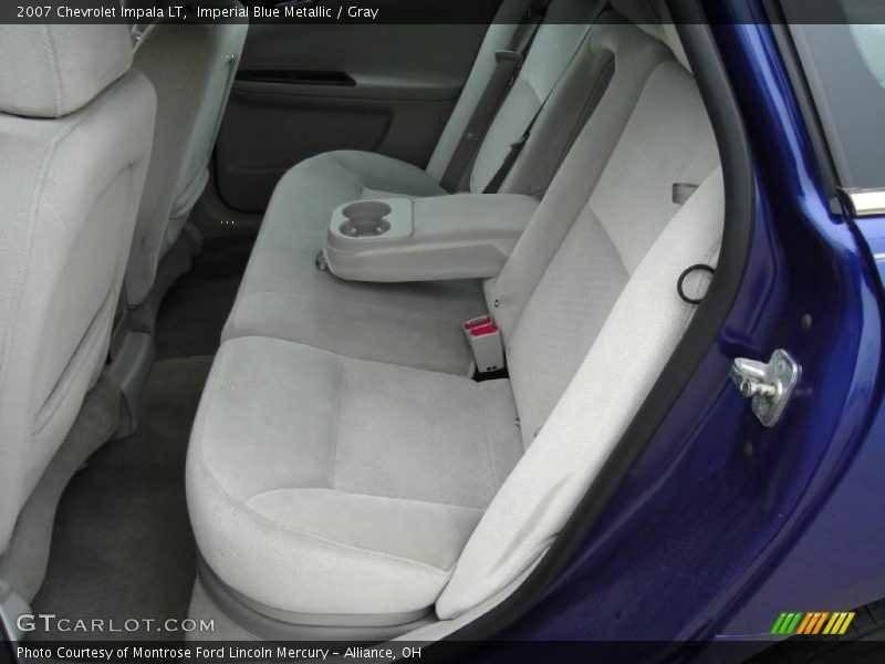 Imperial Blue Metallic / Gray 2007 Chevrolet Impala LT