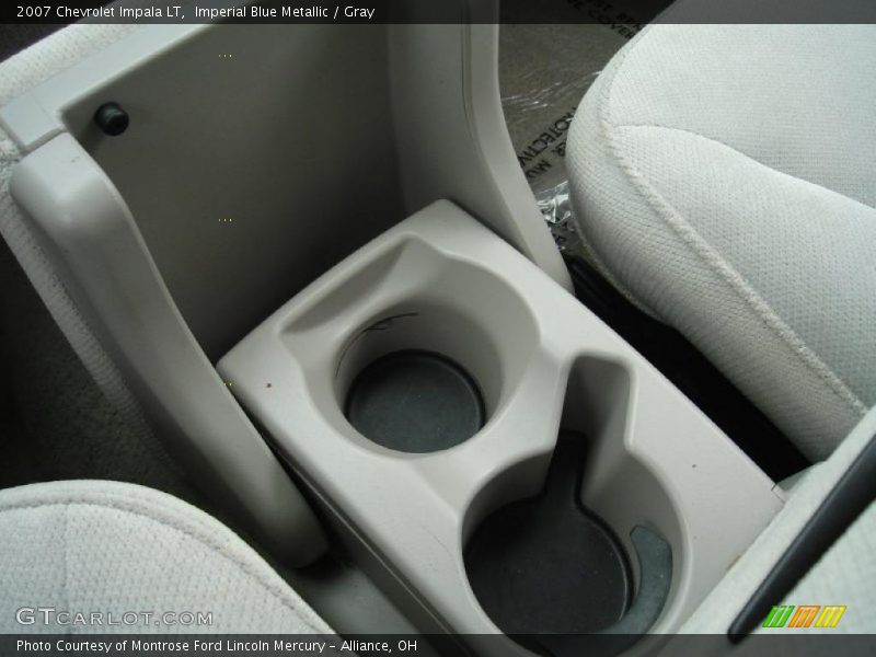 Imperial Blue Metallic / Gray 2007 Chevrolet Impala LT
