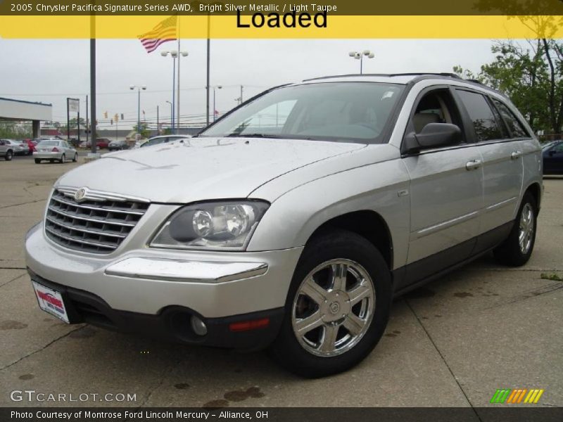 Bright Silver Metallic / Light Taupe 2005 Chrysler Pacifica Signature Series AWD