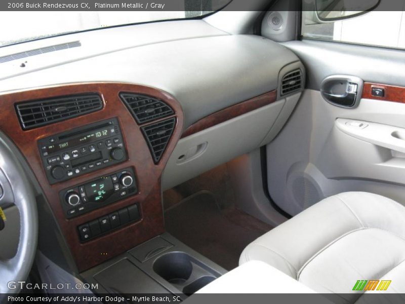 Platinum Metallic / Gray 2006 Buick Rendezvous CX