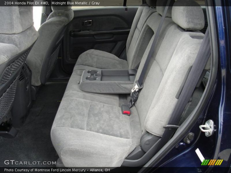Midnight Blue Metallic / Gray 2004 Honda Pilot EX 4WD