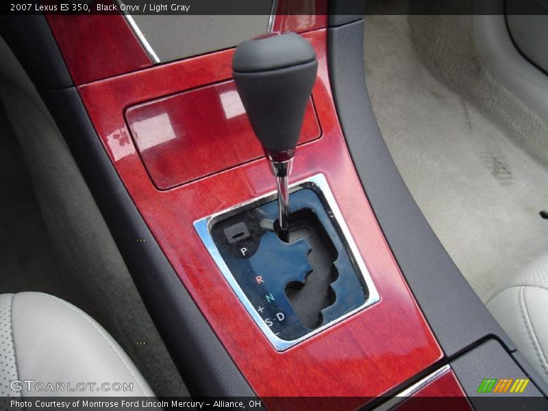 Black Onyx / Light Gray 2007 Lexus ES 350