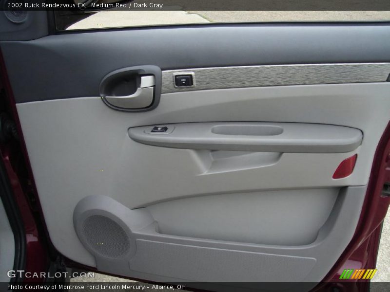Medium Red / Dark Gray 2002 Buick Rendezvous CX