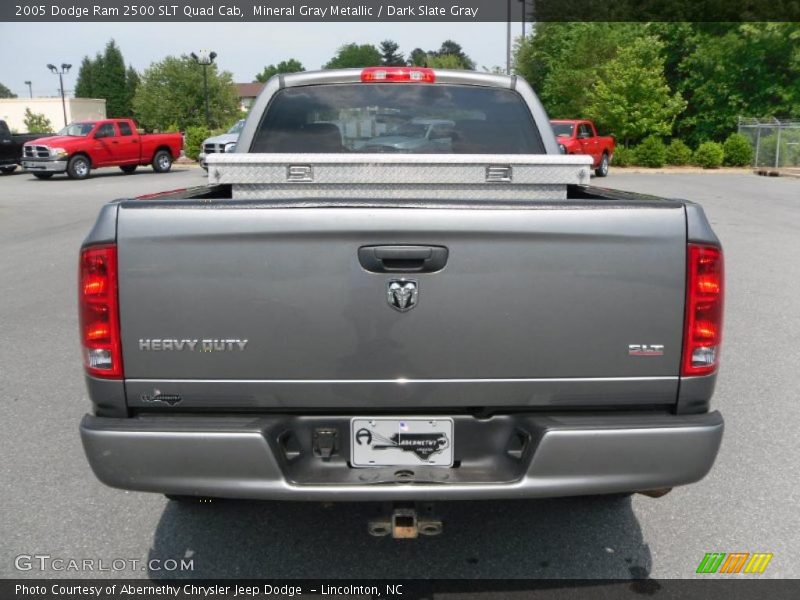 Mineral Gray Metallic / Dark Slate Gray 2005 Dodge Ram 2500 SLT Quad Cab