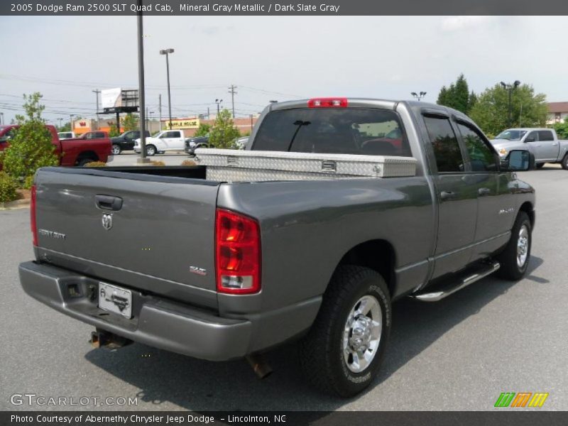 Mineral Gray Metallic / Dark Slate Gray 2005 Dodge Ram 2500 SLT Quad Cab