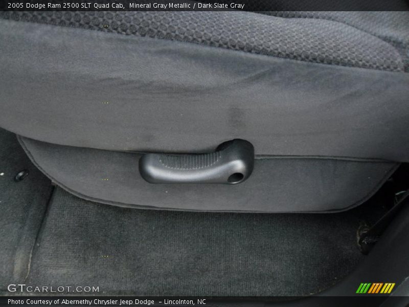 Mineral Gray Metallic / Dark Slate Gray 2005 Dodge Ram 2500 SLT Quad Cab