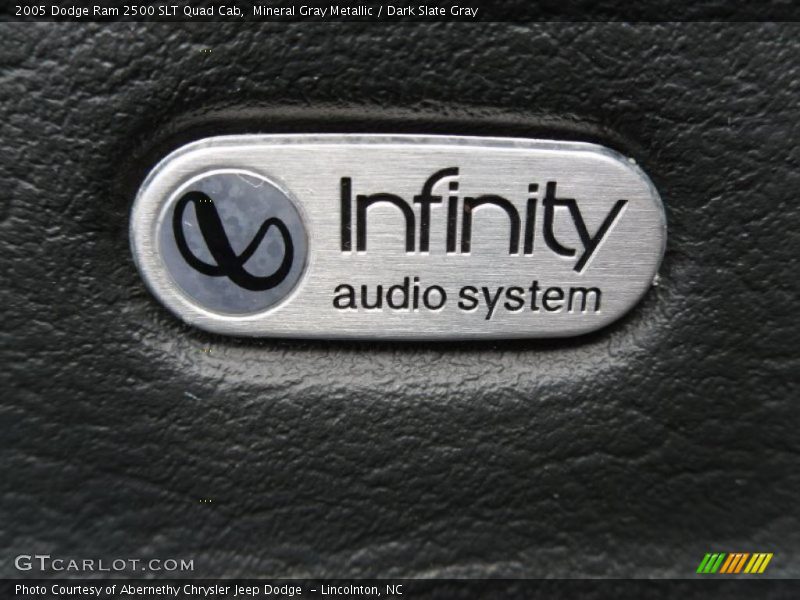 Mineral Gray Metallic / Dark Slate Gray 2005 Dodge Ram 2500 SLT Quad Cab