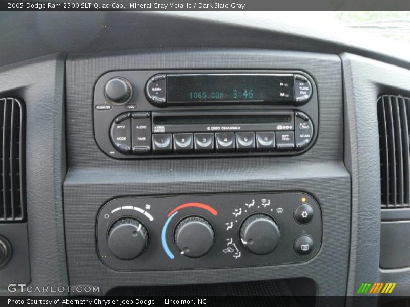 Mineral Gray Metallic / Dark Slate Gray 2005 Dodge Ram 2500 SLT Quad Cab