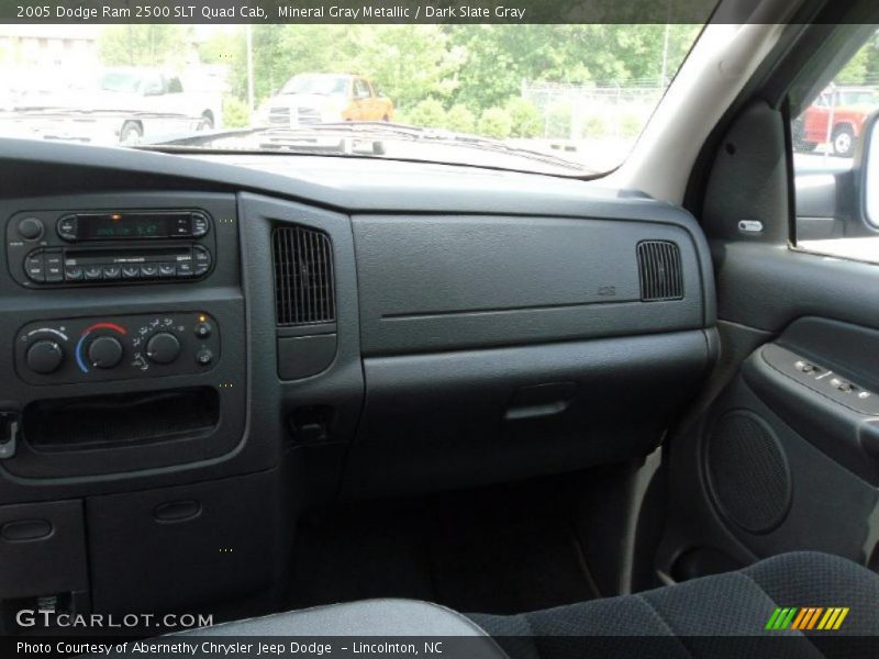 Mineral Gray Metallic / Dark Slate Gray 2005 Dodge Ram 2500 SLT Quad Cab