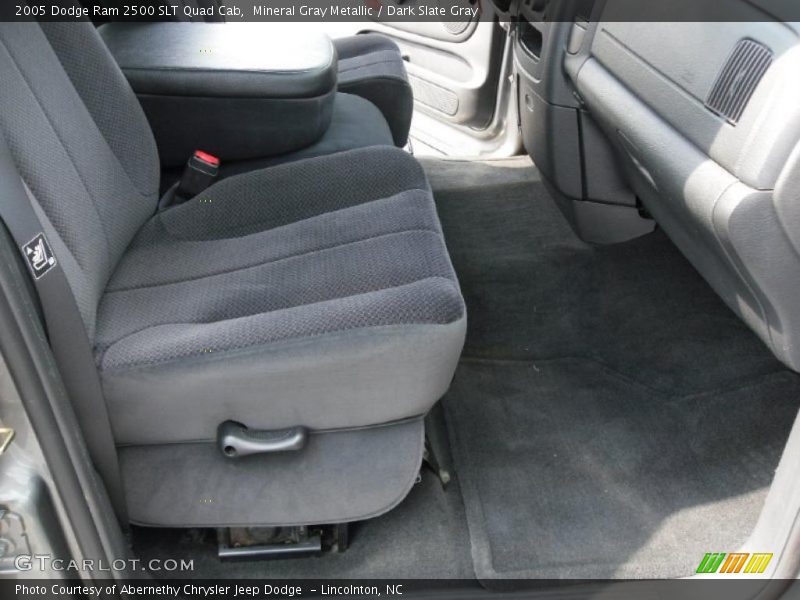 Mineral Gray Metallic / Dark Slate Gray 2005 Dodge Ram 2500 SLT Quad Cab