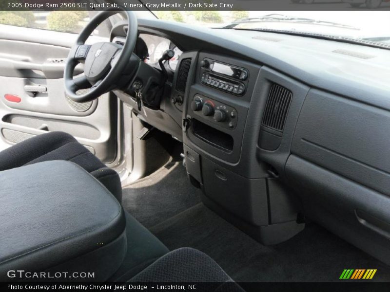 Mineral Gray Metallic / Dark Slate Gray 2005 Dodge Ram 2500 SLT Quad Cab