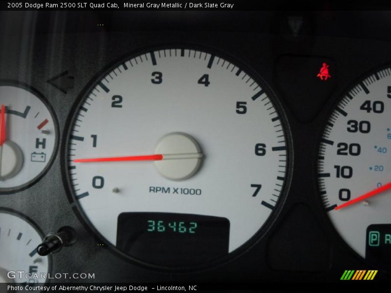 Mineral Gray Metallic / Dark Slate Gray 2005 Dodge Ram 2500 SLT Quad Cab