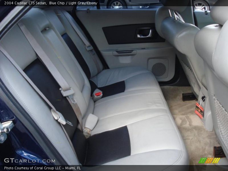Blue Chip / Light Gray/Ebony 2004 Cadillac CTS Sedan