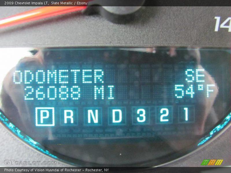 Slate Metallic / Ebony 2009 Chevrolet Impala LT