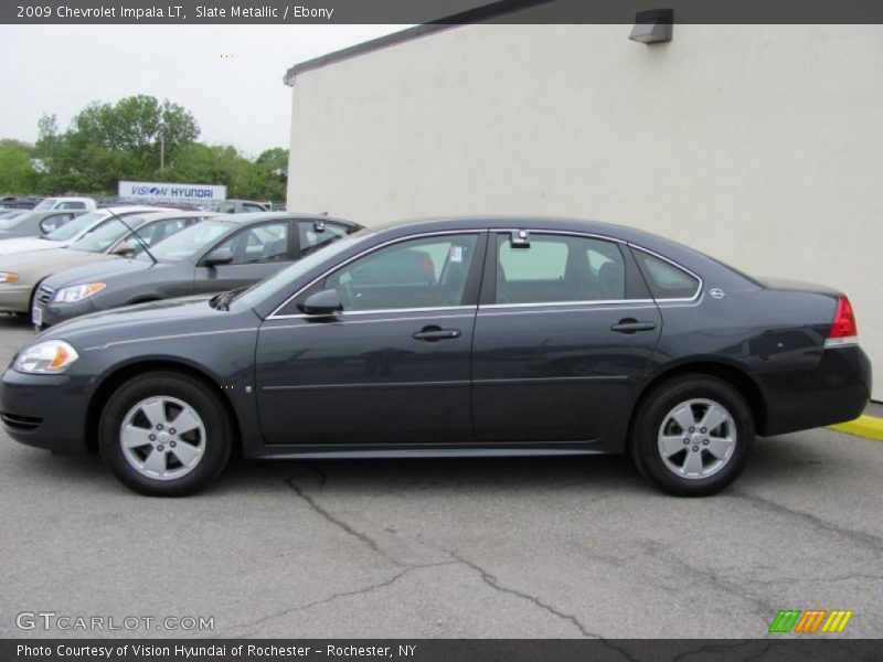 Slate Metallic / Ebony 2009 Chevrolet Impala LT