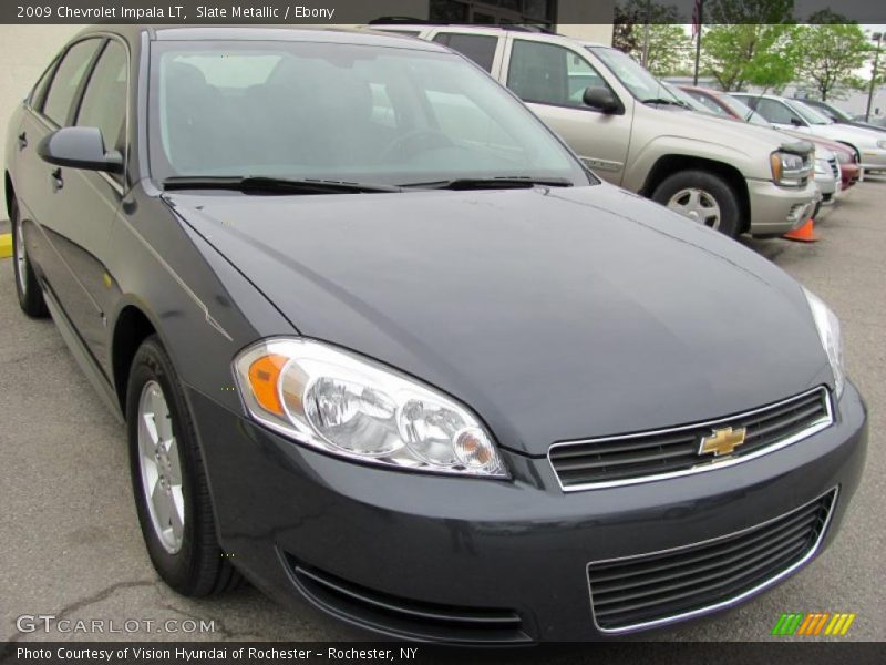 Slate Metallic / Ebony 2009 Chevrolet Impala LT