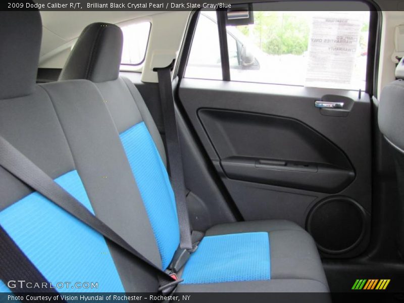 Brilliant Black Crystal Pearl / Dark Slate Gray/Blue 2009 Dodge Caliber R/T