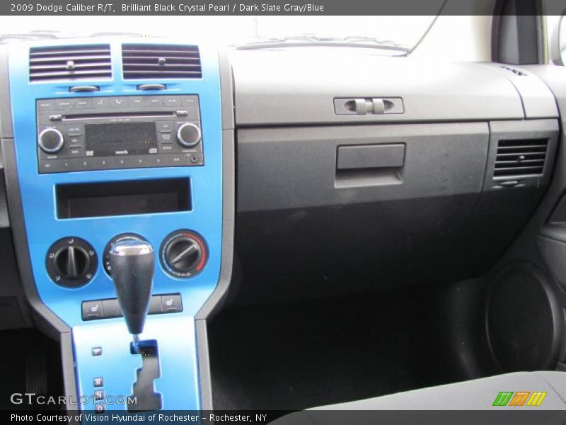 Brilliant Black Crystal Pearl / Dark Slate Gray/Blue 2009 Dodge Caliber R/T