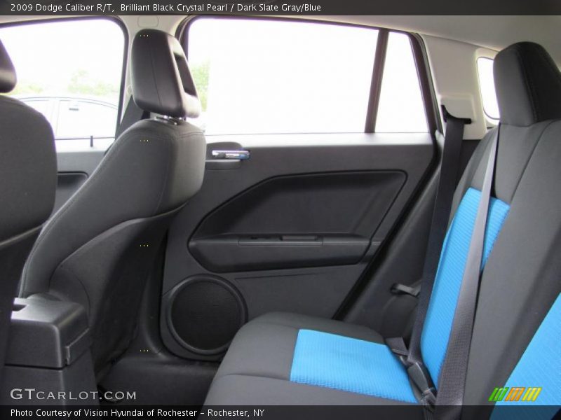Brilliant Black Crystal Pearl / Dark Slate Gray/Blue 2009 Dodge Caliber R/T