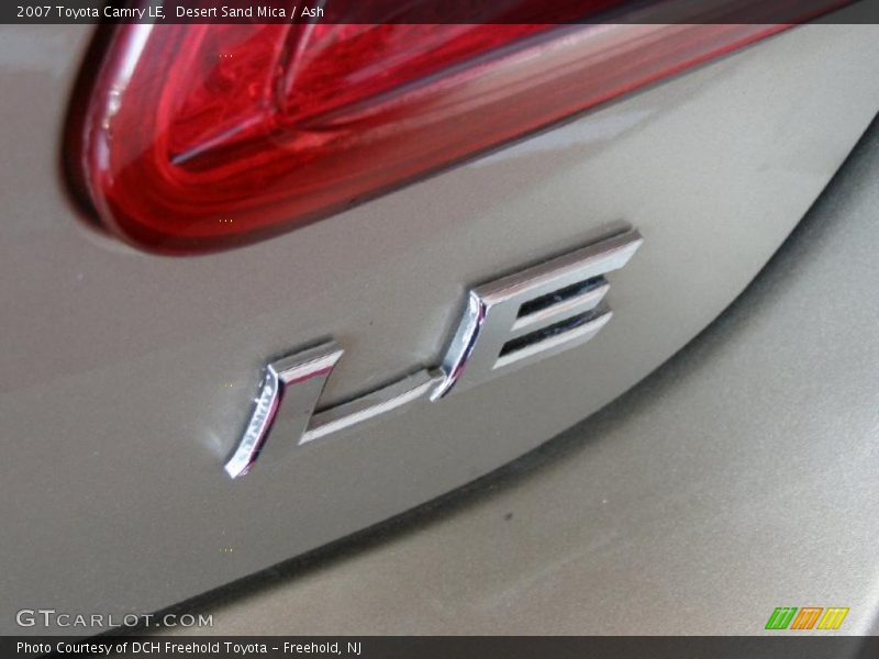 Desert Sand Mica / Ash 2007 Toyota Camry LE
