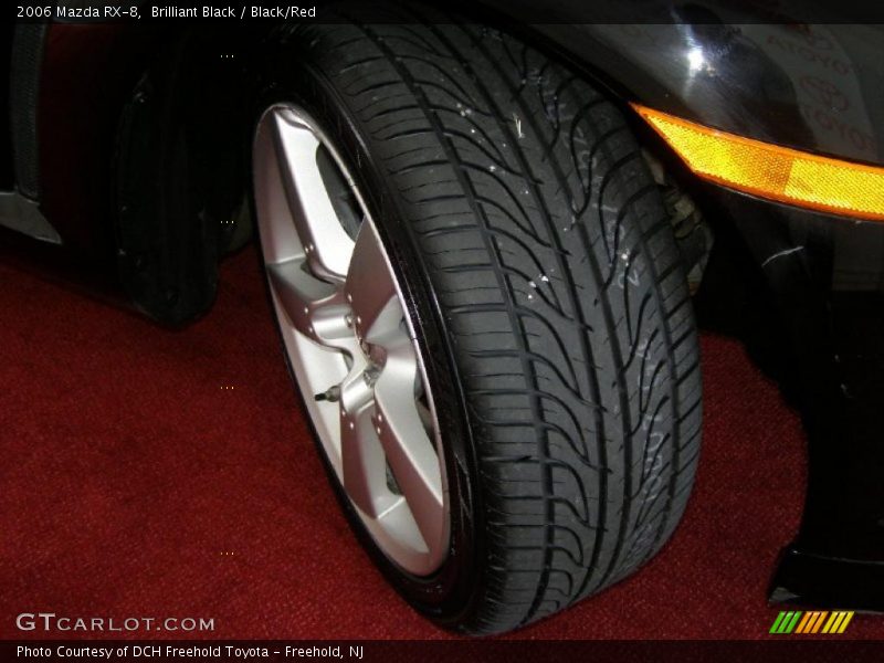 Brilliant Black / Black/Red 2006 Mazda RX-8