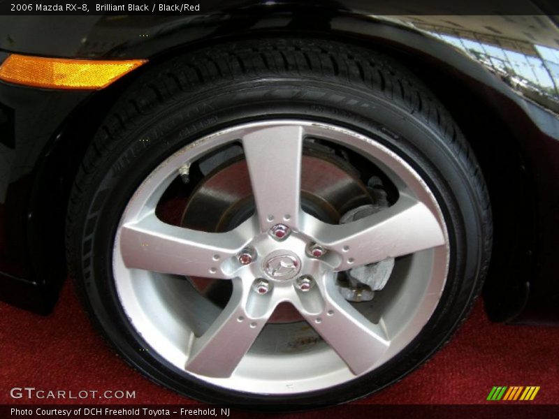 Brilliant Black / Black/Red 2006 Mazda RX-8