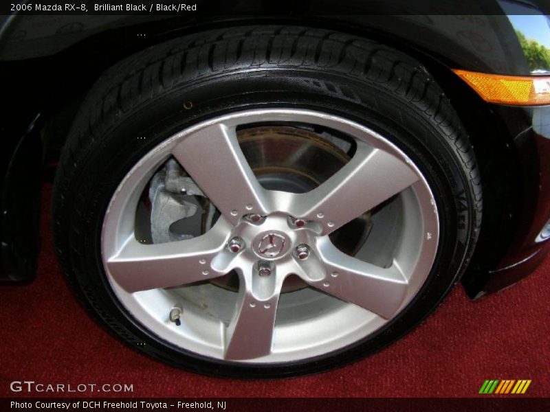 Brilliant Black / Black/Red 2006 Mazda RX-8