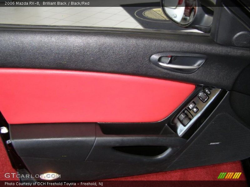 Brilliant Black / Black/Red 2006 Mazda RX-8
