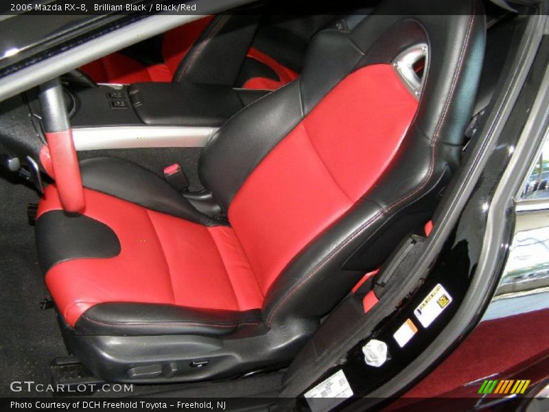 Brilliant Black / Black/Red 2006 Mazda RX-8