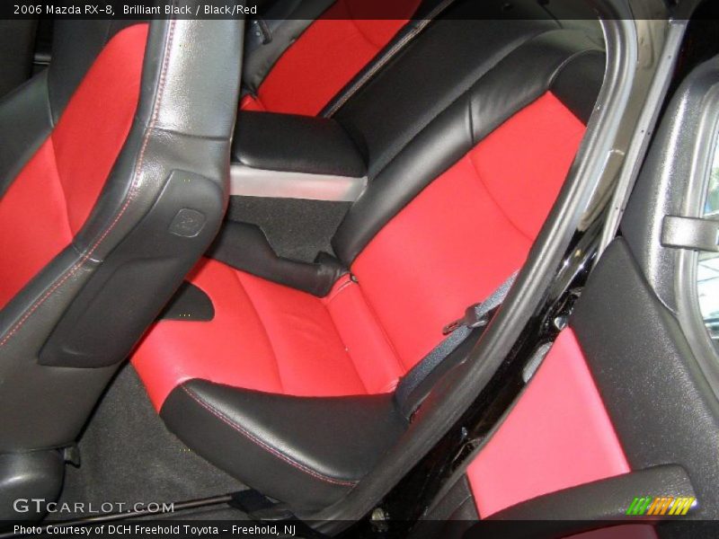 Brilliant Black / Black/Red 2006 Mazda RX-8