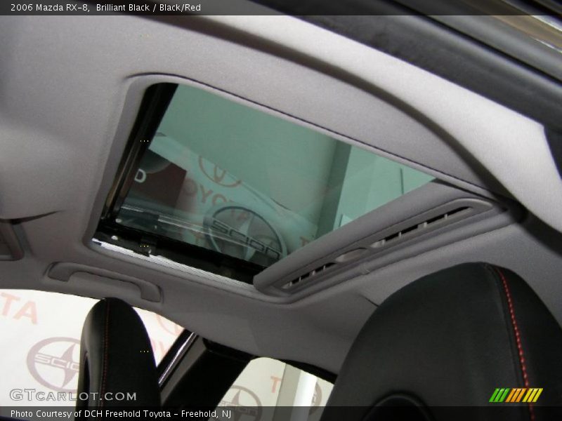 Brilliant Black / Black/Red 2006 Mazda RX-8