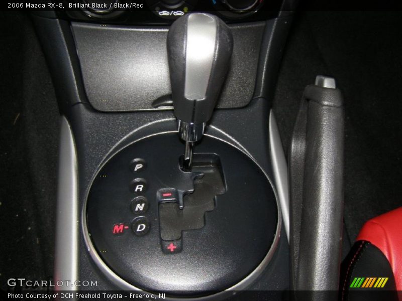 Brilliant Black / Black/Red 2006 Mazda RX-8