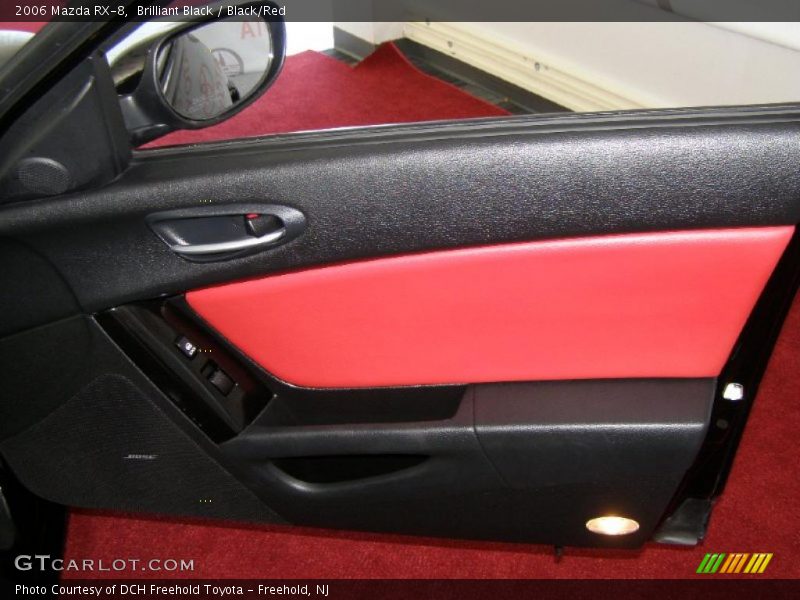 Brilliant Black / Black/Red 2006 Mazda RX-8