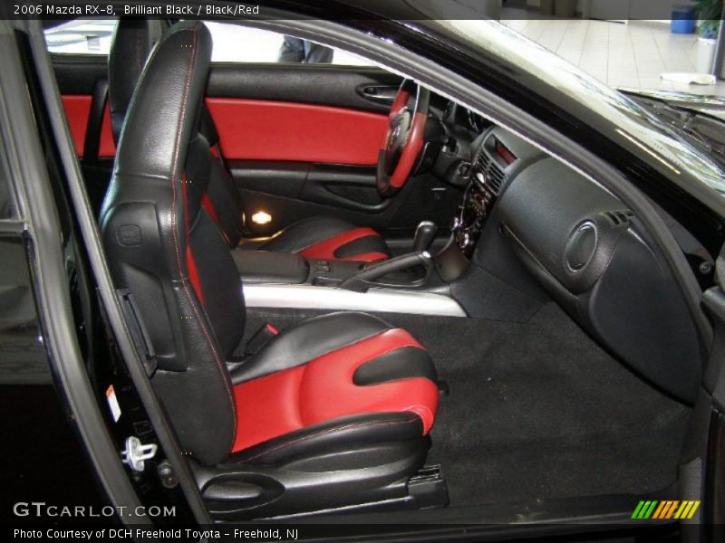 Brilliant Black / Black/Red 2006 Mazda RX-8