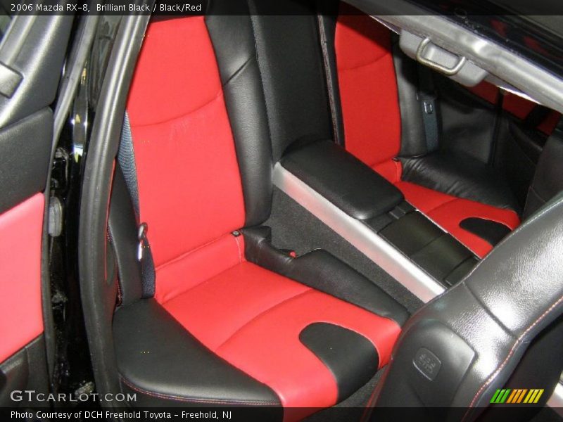 Brilliant Black / Black/Red 2006 Mazda RX-8